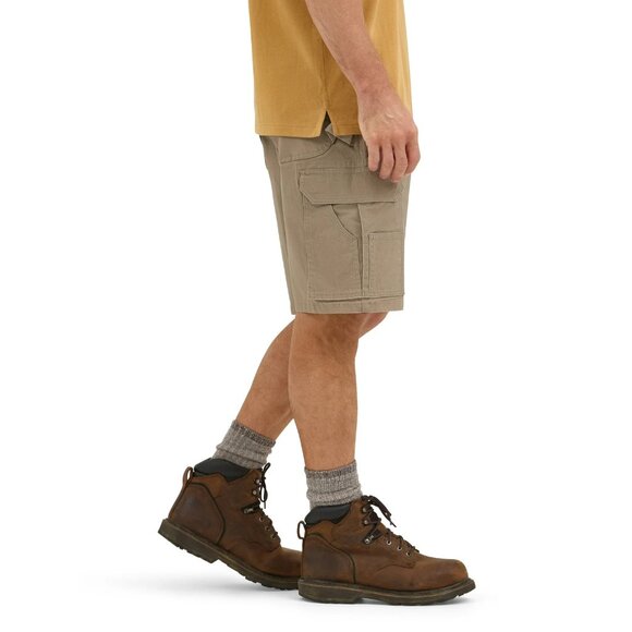 Wrangler Men's Workwear Ranger Short with Stretch, Size 42, Relaxed Fit, Dark - Picture 2 of 5